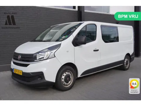 Fiat Talento 1.6 MJ 125PK L2 Dubbele Cabine EURO 6 - Airco - Navi - Cruise - € 12.499,- Excl.