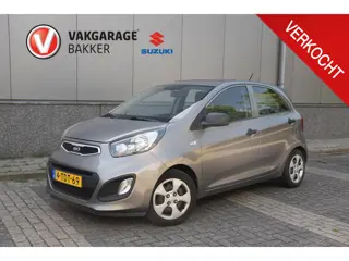 Kia Picanto 1.0 CVVT ISG Airco | Volledig dealer onderhouden | elektrisch glazen schuif-/kanteldak |