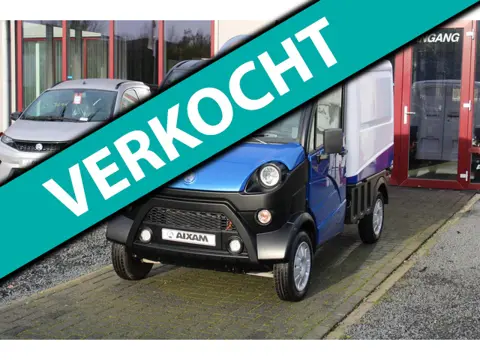 Aixam Brommobiel e-Truck 400 Van Camera Slechts 1422 km Levering door heel NL kijk bij ons 4 truck s