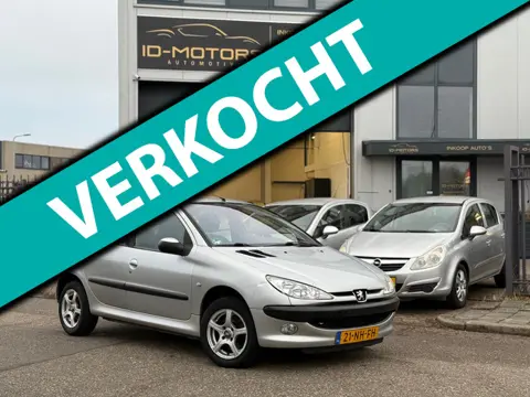 Peugeot 206 1.6-16V Gentry automaat nap apk airco sport velgen