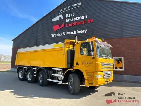 Ginaf X 4446 TS 8x8 22m³ kipper met aluminium milieukleppen. BS2018