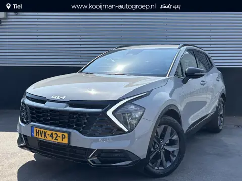 Kia Sportage 1.6 T-GDi Hybrid Dark Edition NL-auto, Nieuw geleverd, BTW-auto, Stoel- & Stuurwiel ver