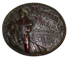 Western buckle " Buffalo bill "