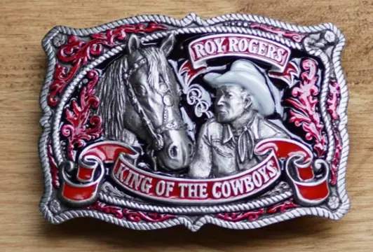Buckle / riem gesp " Roy Roger " King of the cowboys