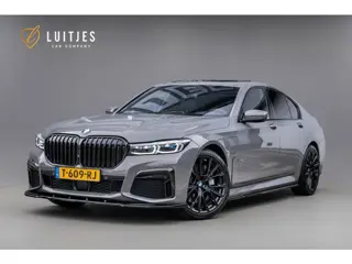 BMW 7-serie 745e M-Sport I Laser I Panorama I H&K I Individual I Dravitgrau I HuD I 360° I Dealer-on