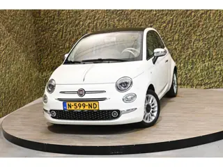 Fiat 500 1.2 Lounge | Carplay | Schuif/kanteldak | Airco | PDC