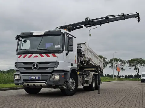 MERCEDES-BENZ ACTROS 2632 mp3 6x4 hiab 122b-2