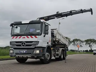 MERCEDES-BENZ ACTROS 2632 mp3 6x4 hiab 122b-2