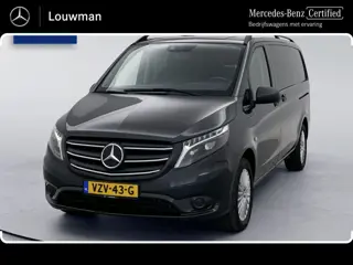 Mercedes-Benz eVito eVito Lang 66 kWh DC 266km WLTP Snelladen Dubbele cabine Led Schuifdeur L+R Navi