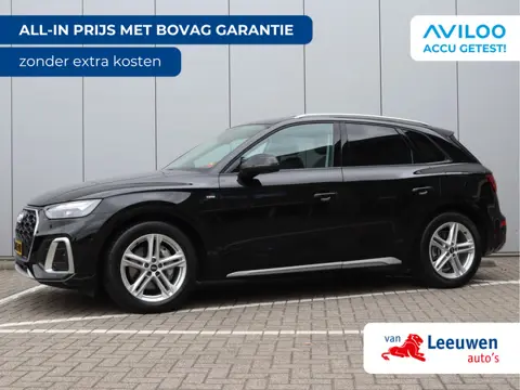 Audi Q5 50 TFSI e S-line | Luchtvering | Trekhaak | Panoramadak | 92,3% SOH