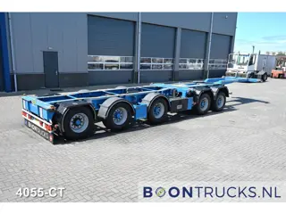 Broshuis 2CONNECT-5AKCC 2x20-40-45ft HC * 3x STEERING * 4x LIFT AXLE * NL TRAILER * APK 08-2026