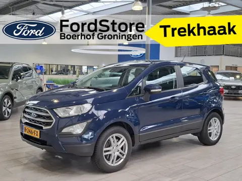 Ford EcoSport EcoBoost 100 pk Connected | Trekhaak | Airco | Cruise | parkeersens. | Apple Carplay |