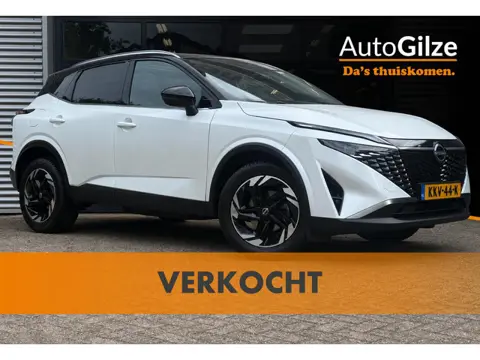 Nissan Qashqai 1.3 MHEV Xtronic N-Connecta l Pano l HUD l Electrische Klep l 360 Camera
