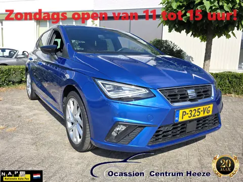 SEAT Ibiza 1.0 EcoTSI FR, NL auto! Carplay! Lm Velgen! Apk 4-2028! VAN/VOOR WEKEN!!