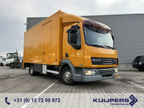 DAF FA LF45 160 Euro 5 EEV / 268 dkm / Box / Blad - Blad / APK TUV 11-26