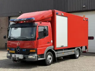 Mercedes-Benz Atego 1018  970.04 / Only 22.395 km !!! / Ex Brandweer / Lier / Lichtmast / Laadklep /