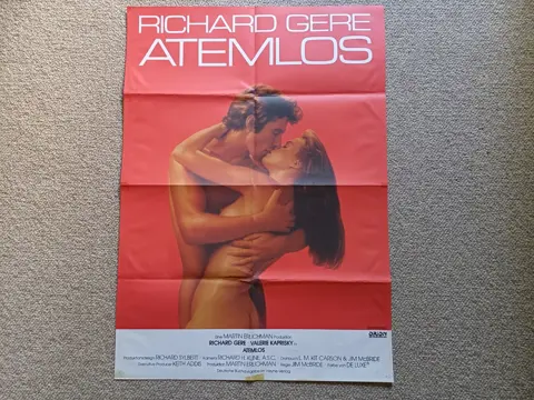 BREATHLESS filmposter.