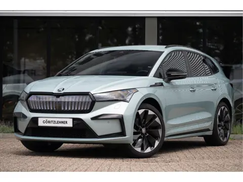 Škoda Enyaq iV 80 Sportline Business | HUD | 21" | Stoel- Stuurverw | ACC | Camera