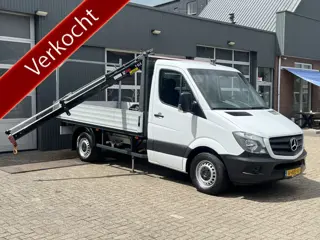 Mercedes-Benz Sprinter 316 2.2 CDI 366 EHD 3500kg Trekgewicht Pick up Openlaadbak HIAB laadkraan T-C