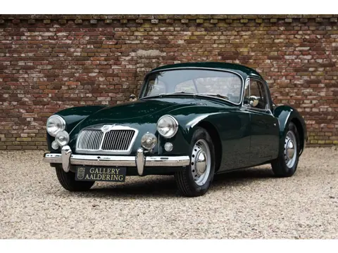 MG A 1500 Coupe Top Quality example! Bare Metal Dutch restoration!  "Disc wheels" - Looks cool and r