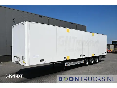 Ekeri H3-A BOX TRAILER | FOLDING SIDE DOORS * SLIDING ROOF * BPW / DISC * NL TRAILER