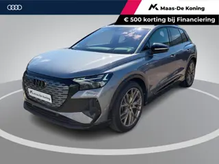 Audi Q4 e-tron 40 S Line 82 kWh 150kW/204PK · Panoramadak · Leder · Camera + Parkeersensoren