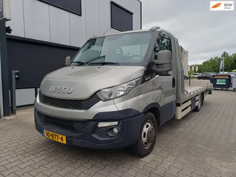 Iveco 40C21 AUTOTRANSPORTER / AUTOMAAT/210PK/OPRIJWAGEN/WITTEVEENLAADBAK