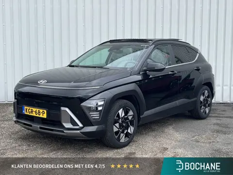 Hyundai Kona 1.6 GDI HEV Premium Sky | Schuif-kanteldak | Leder | 360 Graden Camera | Stoelverwarmin