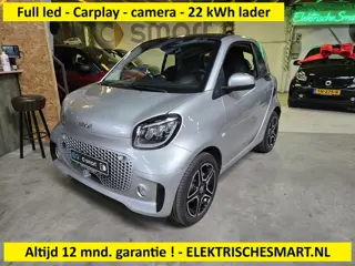 Smart Fortwo EQ Comfort - Full Led - Carplay + camera - 12 mnd. garantie - stoelverwarming - 22 kWh 