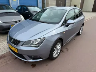 SEAT Ibiza ST 1.0 EcoTSI Style Connect 2015 NAP 181.679km Leuke en luxe auto met Navigatie, Airco, S