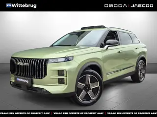 Jaecoo 7 SHS 1.5 PHEV Exclusive met 1500 KG trekgewicht, 1200 KM RANGE Navigatie, Elektrische achter
