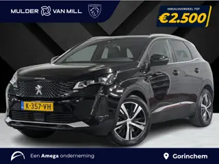 Peugeot 3008 GT 1.2 Turbo EAT8 | SCHUIF/KANTELDAK | TREKHAAK | ALCANTARA | ADAPTIVE CRUISE | STOELVE