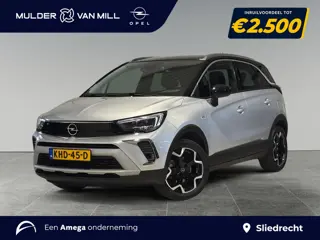 Opel Crossland Ultimate 1.2 Turbo 110pk | 180° CAMERA+SENSOREN | ALCANTARA/LEDER | AGR-STOELEN | NAV