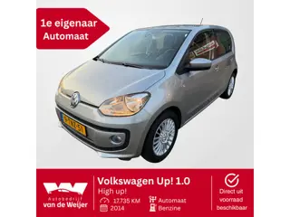 Volkswagen Up! 1.0 high up! NL-Auto 1e Eigenaar NAP-OK 17.000km!!