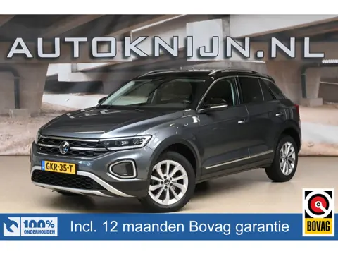 Volkswagen T-Roc 1.5 TSI 150pk Style | IQ. Light | ErgoActive | Trekhaak | Two-tone | 100% (Dealer) 