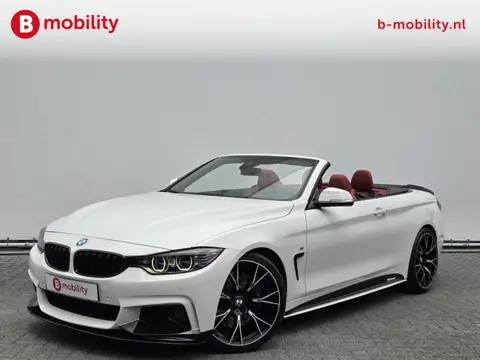 BMW 4 Serie Cabrio 428i High Executive M-Sport M-Performance Head-Up Hifi Elek.Stoelen | Achteruitri