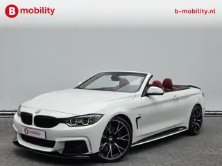 BMW 4 Serie Cabrio 428i High Executive M-Sport M-Performance Head-Up Hifi Elek.Stoelen | Achteruitri