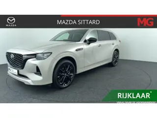 Mazda CX-80 2.5 e-SkyActiv PHEV Homura Plus | Rijklaar | Stoelventilatie | Leder | 20" LM | Captain 