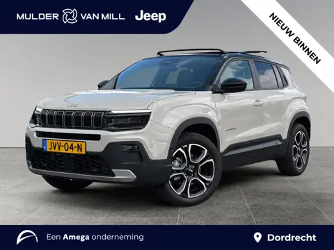 Jeep Avenger Summit 54 kWh | 8 JAAR GARANTIE! | SCHUIF/KANTELDAK | WARMTEPOMP | STOELVERW. | CARPLAY