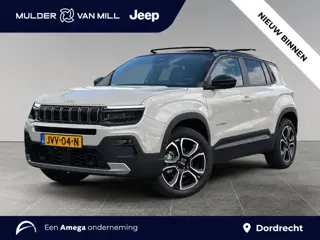 Jeep Avenger Summit 54 kWh | 8 JAAR GARANTIE! | SCHUIF/KANTELDAK | WARMTEPOMP | STOELVERW. | CARPLAY