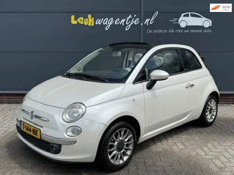 Fiat 500 C 1.2 Lounge Cabrio Automaat *parelmoer *p-sensor