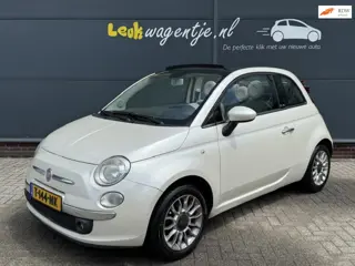 Fiat 500 C 1.2 Lounge Cabrio Automaat *parelmoer *p-sensor