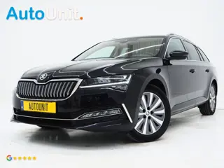 Škoda Superb Combi 1.4 TSI iV Style | Leder | Trekhaak | 360 | Massage | Stoelkoeling | Keyless | Vi