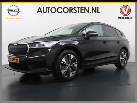 Škoda Enyaq iV 60 SOH 92% Warmtepomp Panoramadak Adap.Cruise 3-Zone Stoelverwarming Keyless advanced