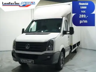 Volkswagen Crafter 2.0 TDI 163 pk Bakwagen met Laadklep en Zijdeur R Airco, Cruise Control, Trekhaak