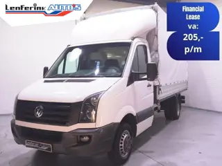 Volkswagen Crafter 2.0 TDI 163 pk Pick Up met Huif / Open Laadbak Airco, Cruise Control, Dakspoiler,
