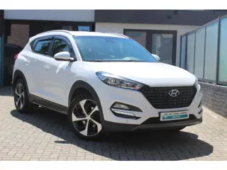 Hyundai Tucson 1.6 T-GDi Premium 177pk Navi, Camera, Cruise, Pdc, 19",Leer, Winterpack, Trekhaak
