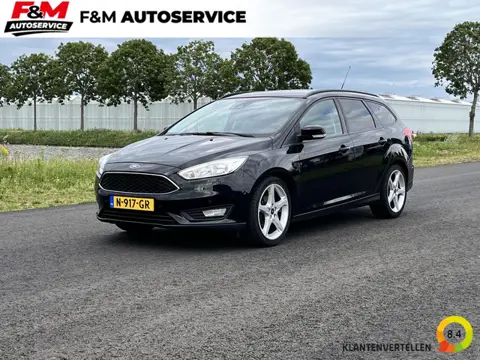 Ford Focus Wagon 1.0 Titanium Edition Clima, cruise, stoel-stuur verwarming, pdc, blindspot