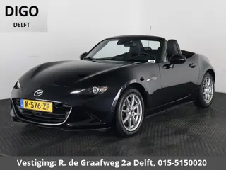 Mazda MX-5 2.0 SkyActiv-G 160 GT-M Soft-Top | Stoelverwarming | Dodehoek Detectie | Lederen Bekledin