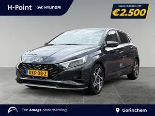 Hyundai i20 Premium 1.0 T-GDI 100pk | AUTOMAAT | NAVI | CLIMA | 17'' BI-COLOR LM-VELGEN | KEYLESS EN